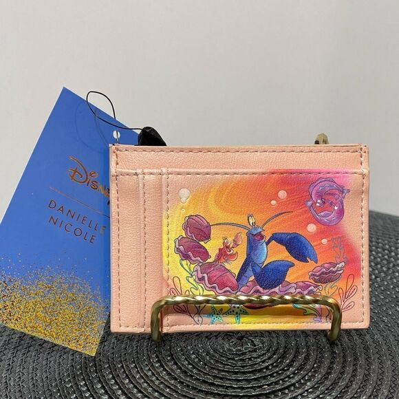 Danielle Nicole Disney The Little Mermaid Under The Sea Cardholder NWT - Picture 5 of 6